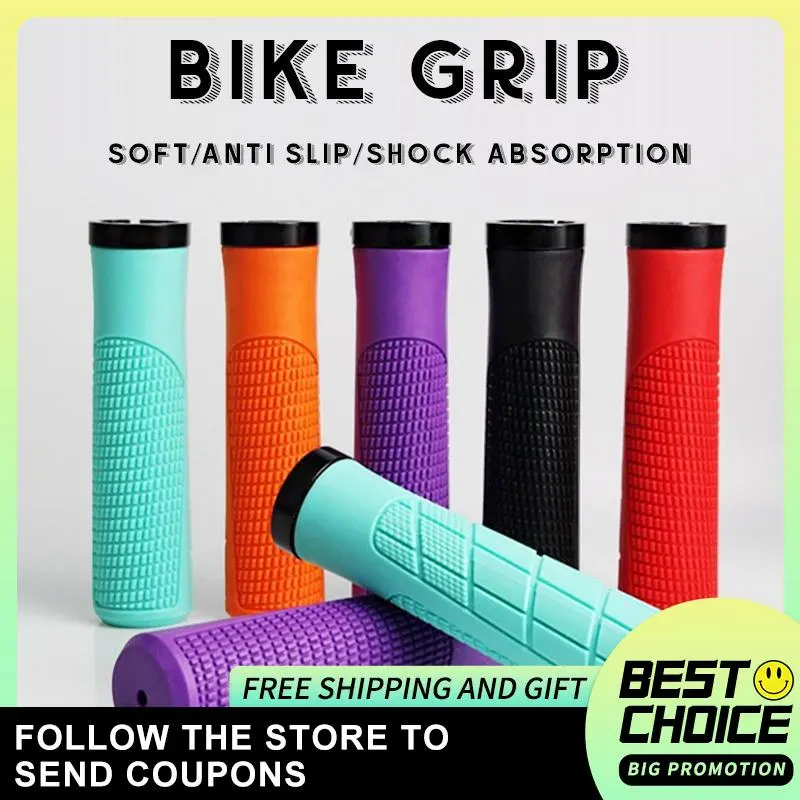 Silicone bicycle grips